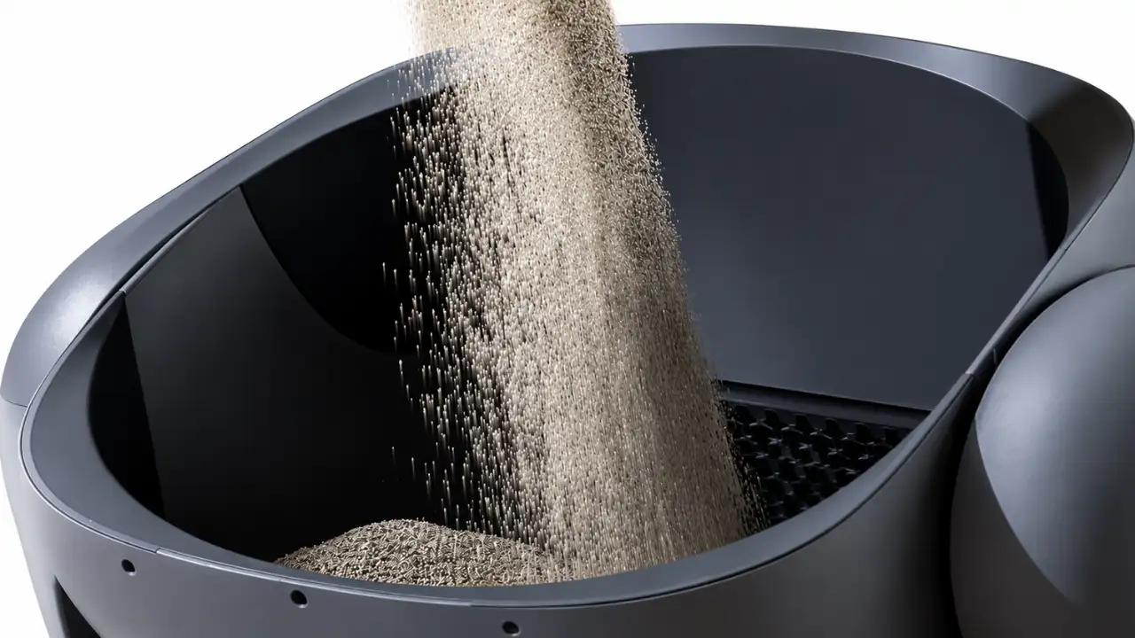 Nên dùng cát hạt nhuyễn để tránh bị hao cát