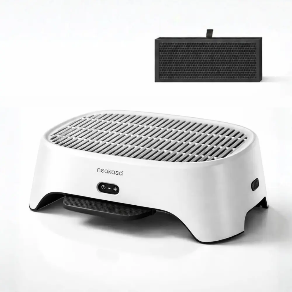 Bậc thang hứng cát Neakasa có tính năng lọc không khí, lọc lông và bụi từ thú cưng - Image 9