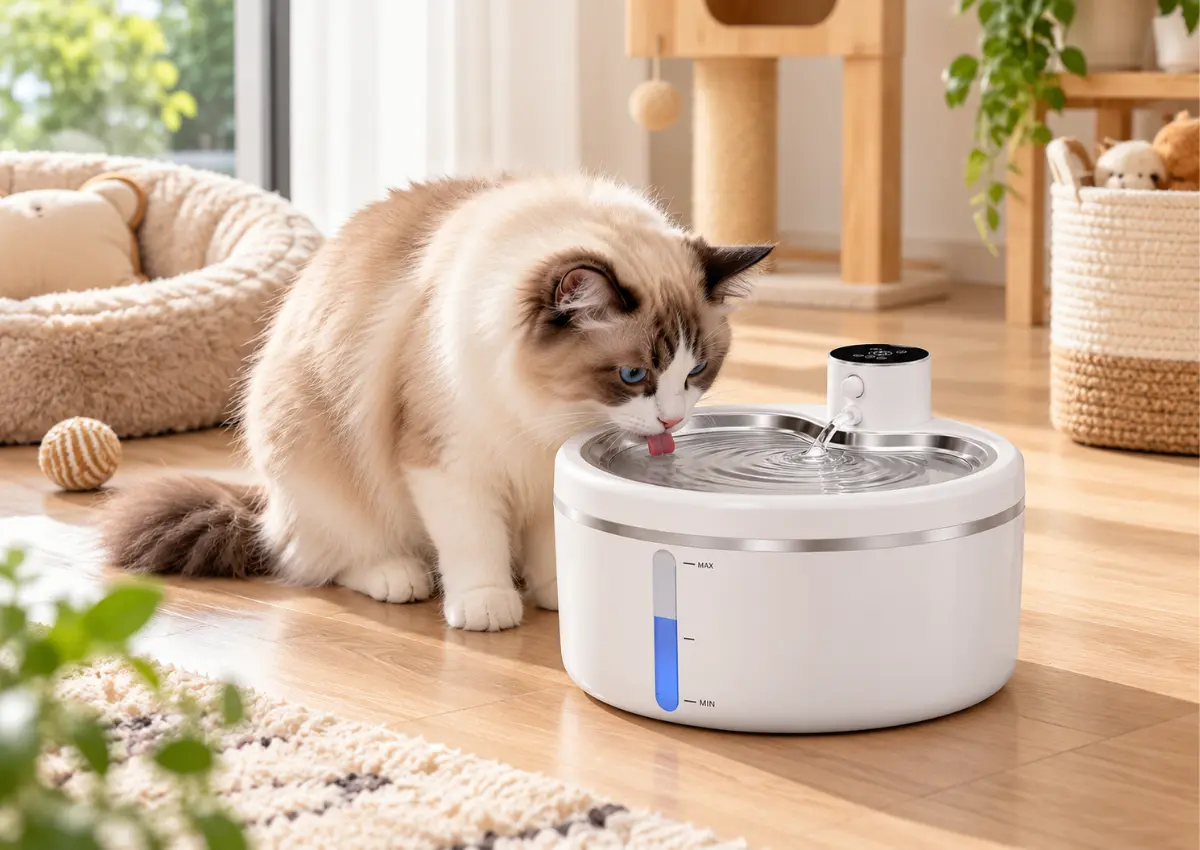 Máy lọc nước thông minh cho chó mèo HELIPET Pure 5