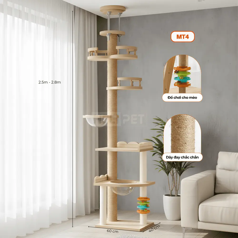 Cat tree HELIPET MT4