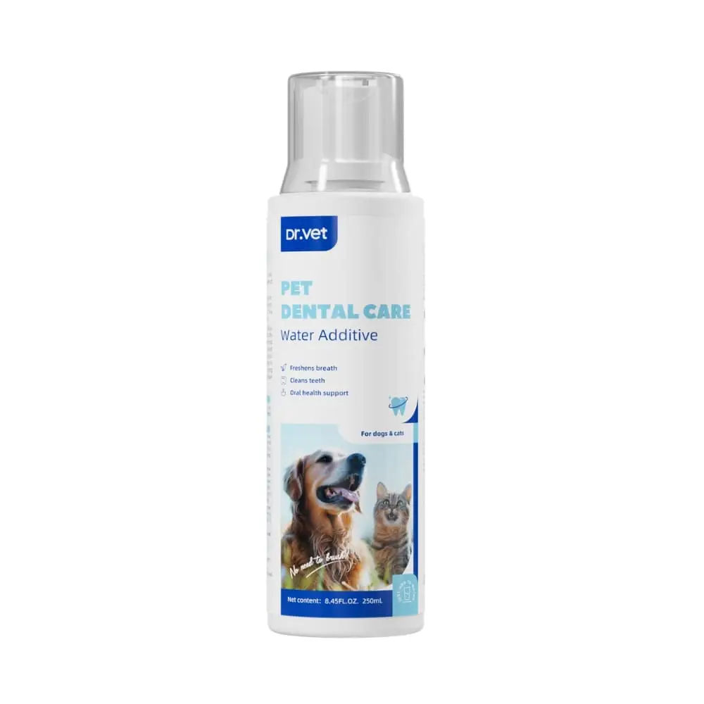 Nước vệ sinh răng miệng cho chó mèo Dr.Vet
