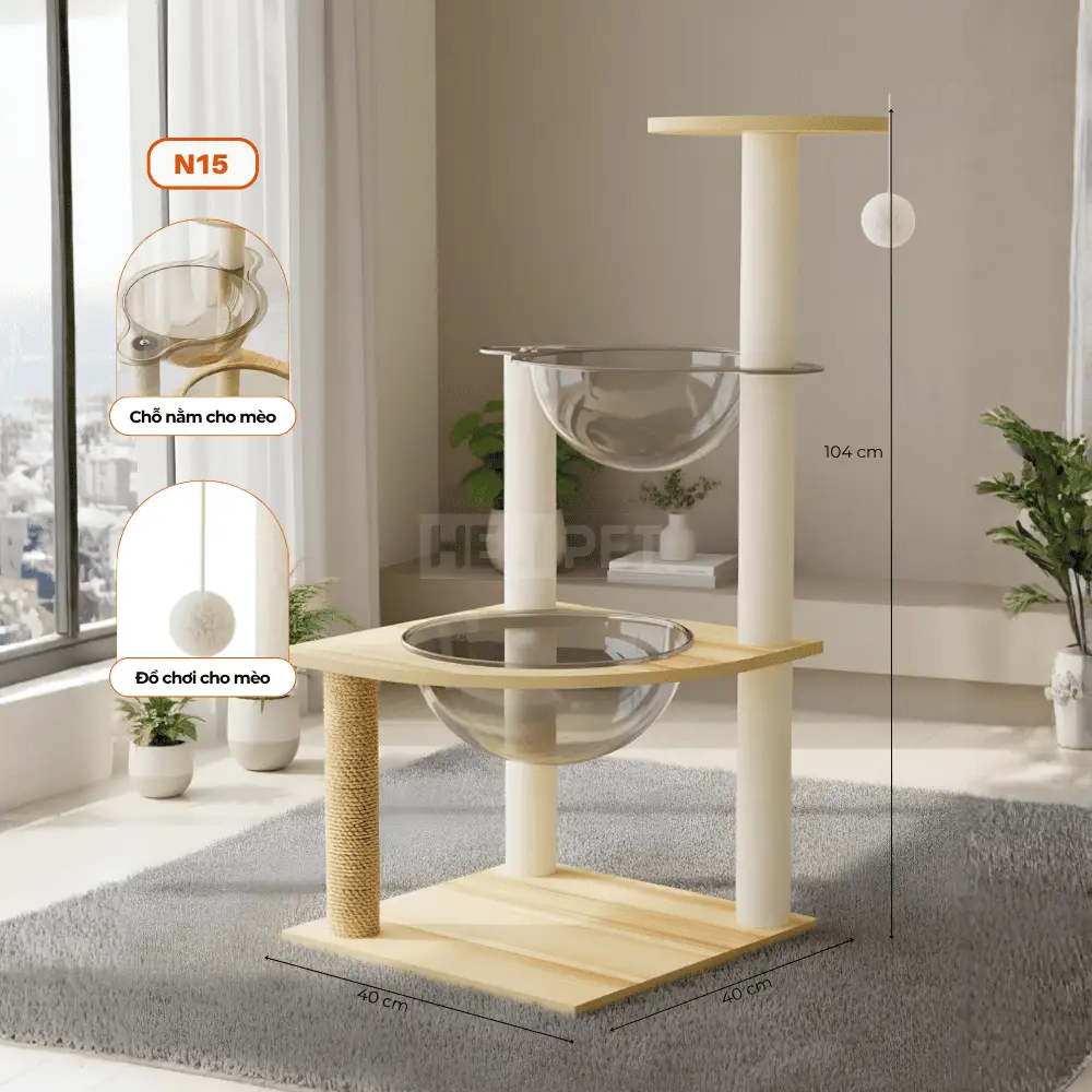 Cat tree HELIPET N15