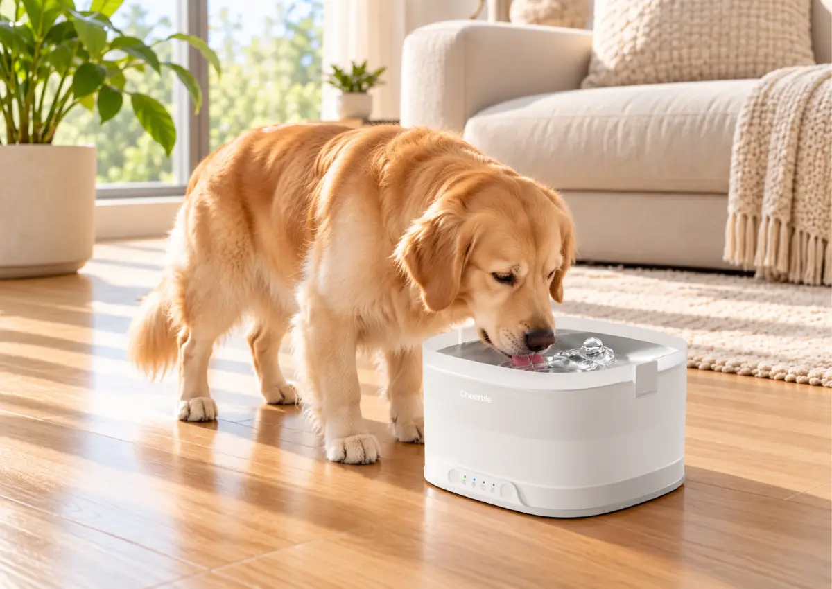 Máy lọc nước cho chó CHEERBLE D1 Pro 4L