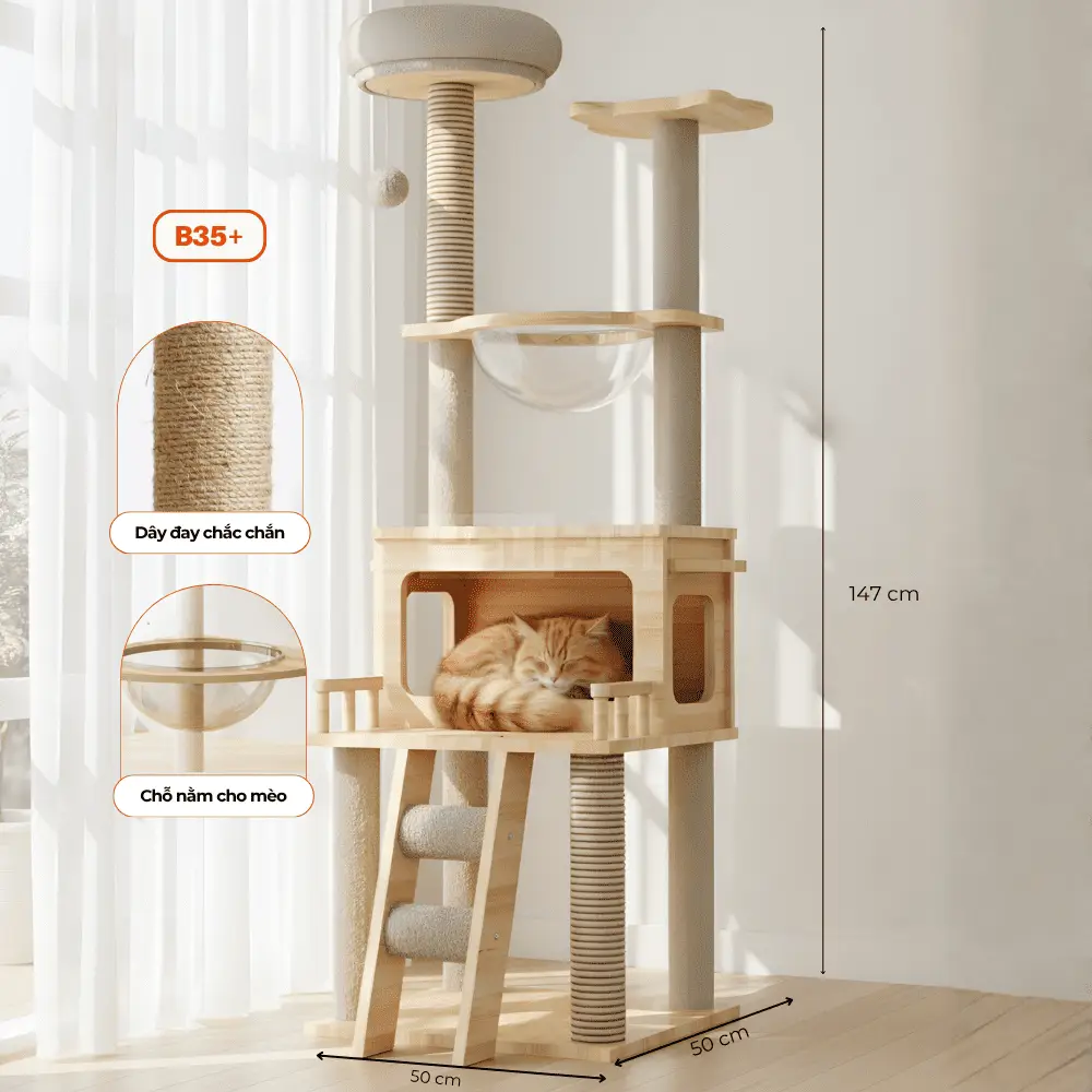 Cat tree HELIPET B35+