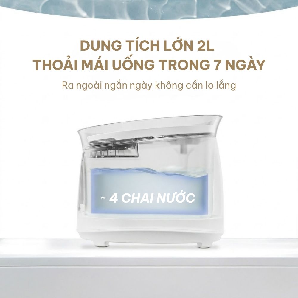 Dung tích 2L