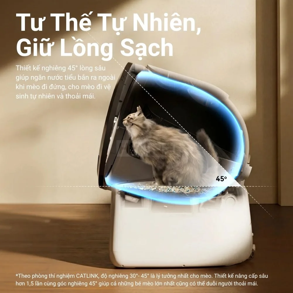 Máy vệ sinh cho mèo Catlink Scoop Robot Pro thumbnail 9