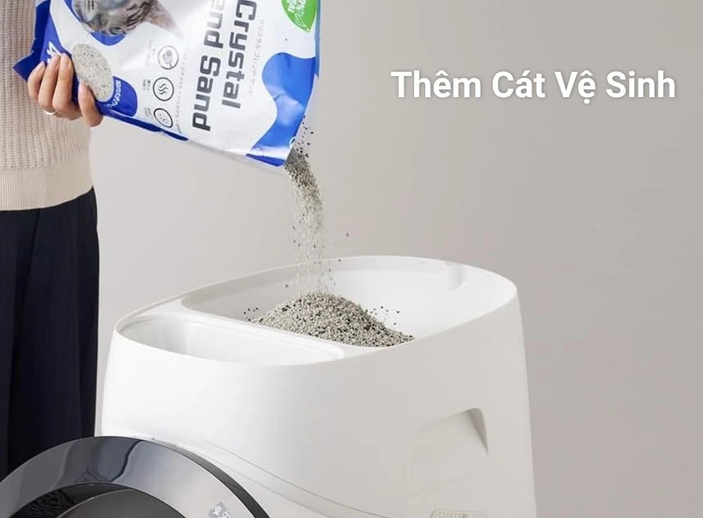 Bộ phụ kiện đổ cát tự động máy vệ sinh Catlink Scoop Robot Pro thumbnail 6