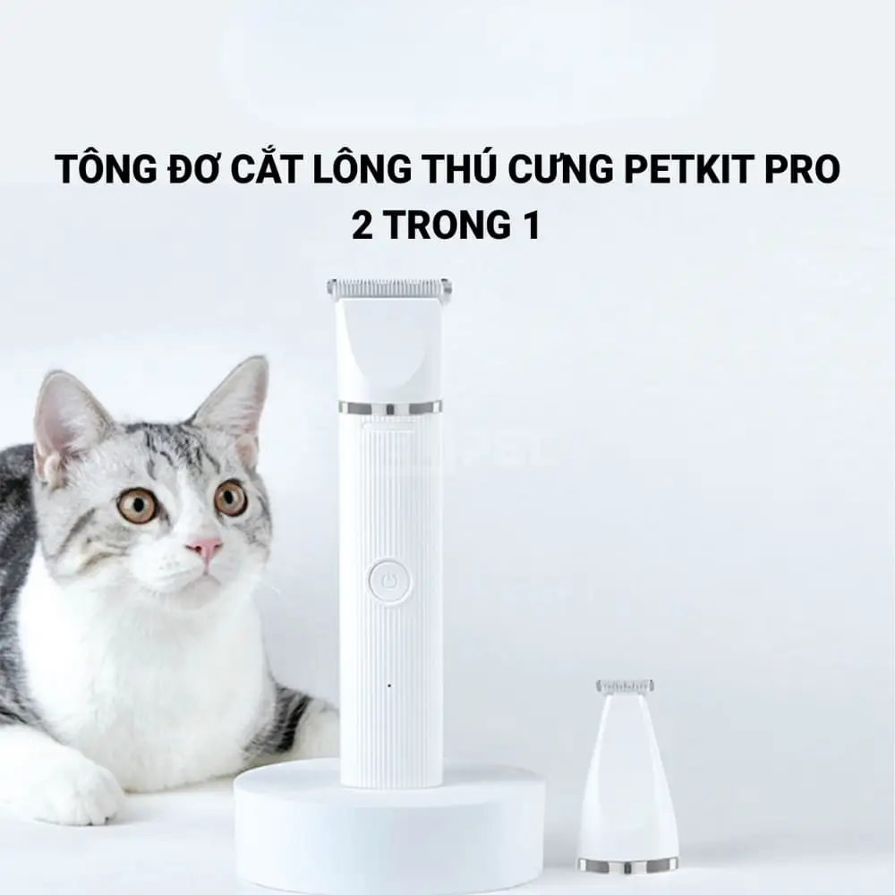 Tông đơ cắt lông chó mèo PETKIT 2in1 Pro