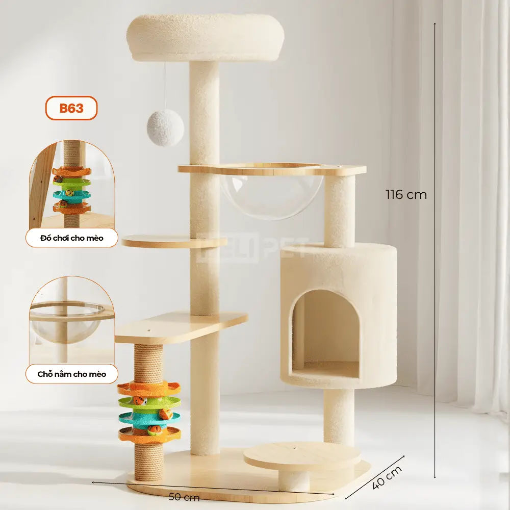 Cat tree HELIPET B63