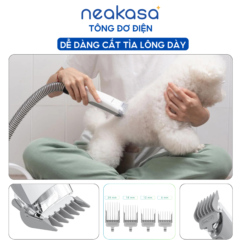 Hệ thống tông đơ linh hoạt và an toàn