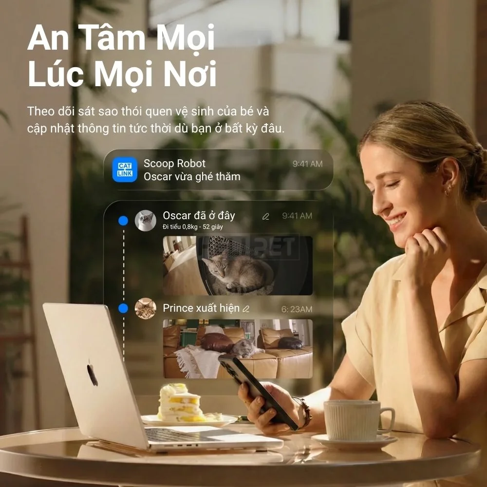 Máy vệ sinh cho mèo Catlink Scoop Robot Pro thumbnail 10