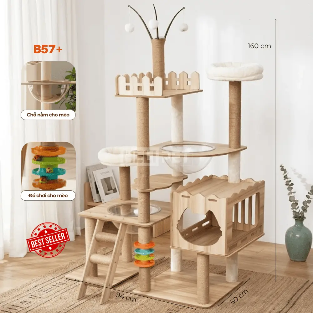 Cat tree HELIPET B57+