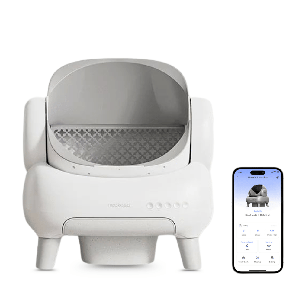 Máy dọn phân mèo, máy vệ sinh cho mèo tự động Neakasa thumbnail 6
