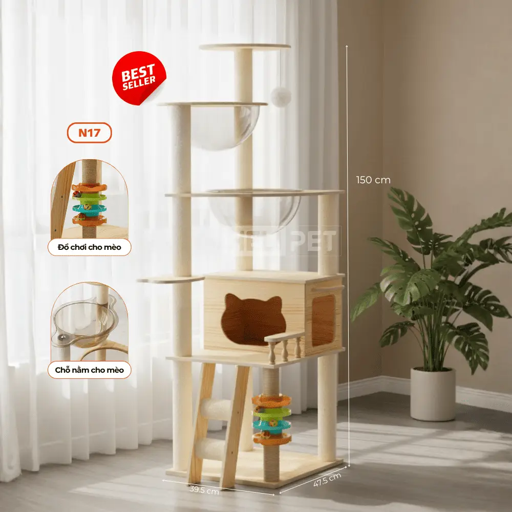 Cat tree HELIPET N17