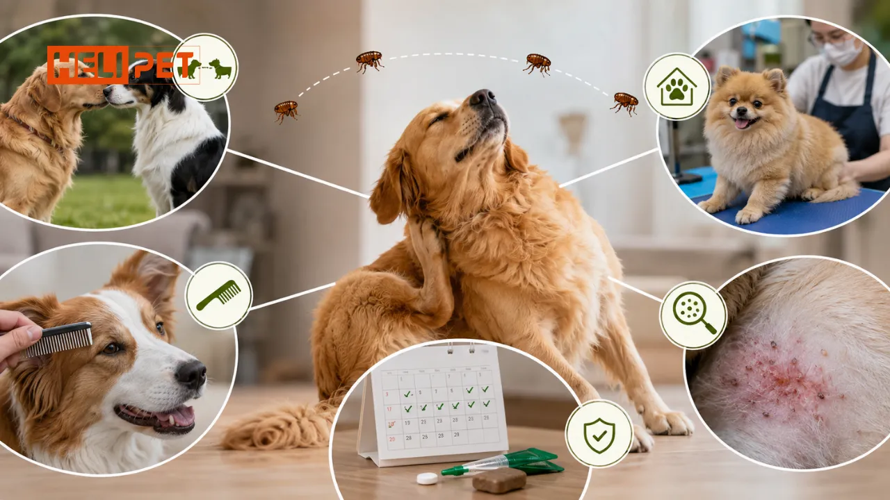 các yếu tố khác làm gia tăng tỷ lệ nhiễm ve chó