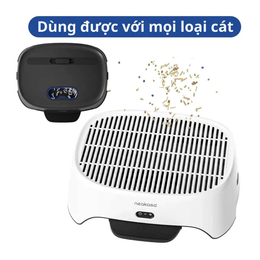 Bậc thang hứng cát Neakasa có tính năng lọc không khí, lọc lông và bụi từ thú cưng - Image 6