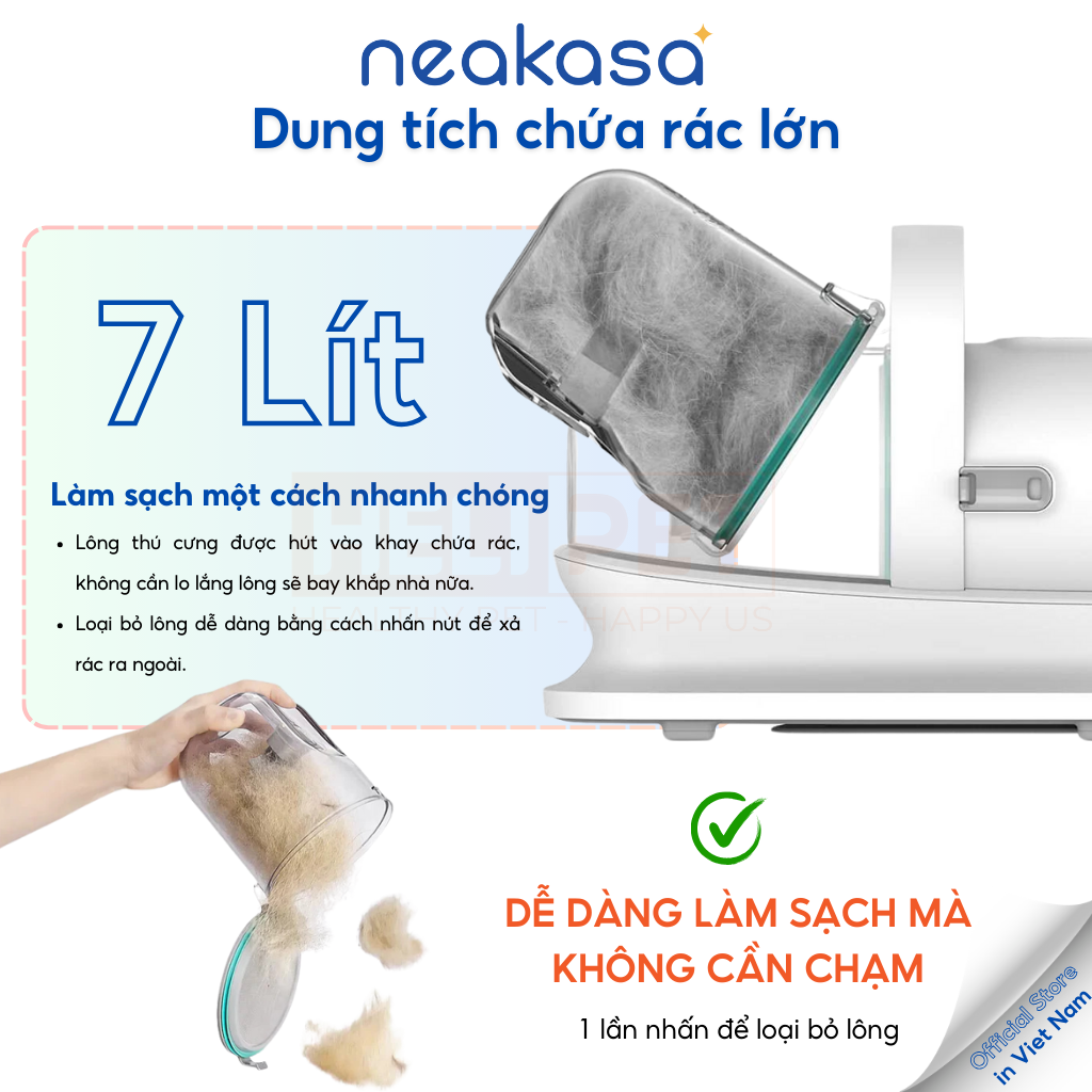 Hộp chứa rác dung tích 1 lít